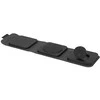 Musthavz MagTrio 3-in-1 MagSafe Folding belaidis įkroviklis juodos spalvos