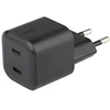 Musthavz Nano Smart Double USB-C PD Charger 35W, juodas