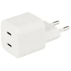 Musthavz Nano Smart Double USB-C PD Charger 40W, baltas