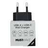 Musthavz to Go 2 Port PD Charger USB-A + USB-C 20W