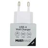 Musthavz to Go USB-A įkroviklis 15W, baltos spalvos