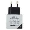 Musthavz to Go USB-A Charger 15W, juodas