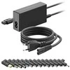Musthavz UniCharge 65W Nešiojamas kompiuteris charger with 15 tips
