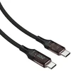 Musthavz USB-C to USB-C Cable 240W with LCD 1.0 meter