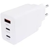 Musthavz World kelioninis įkroviklis PD 65W, baltos spalvos