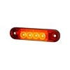 Myk Auto gabaritų žibintas SLIM LD2329 red