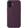 Apple iPhone 16 Plus Silikoninis dėklas with MagSafe - Plum