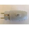 N_L Kištukas N&L,16A, 250V, IP44, pilkos spalvos