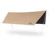 NAH Tarp sky lite vinyl hexagon s cnk2350ws015-khaki NATUREHIKE