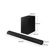Namų kino sistema „Samsung HW-B650F/EN“ garso juosta