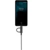 „Native Union Belt Cable Universal“ – USB-A – USB-C/Lightning/microUSB kabelis, 2 m (zebras)