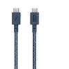 Native Union kabelis su dirželiu (USB-C - USB-C) 1,2 m, tamsiai mėlynas
