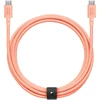 Native Union Belt Cable XL 100W - USB-C kabelis - USB-C, 3 m (abrikoso spalvos)