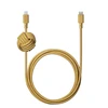 Native Union Night Cable - kabelis USB-C - lightning, 3 m (kraft)