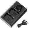 NEEWER DL-FZ100 Dual Baterija Charger for NP-FZ100-S Batteries