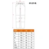 NEO tools 81-231-XL apsauginės kelnės