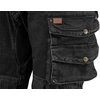 Neo Tools Kelnės robocze DENIM, juoda, dydis XXL