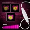 TelForceone Neon ART LED PUNK TEDDY BEAR rožinė geltona FLA01 Forever Light