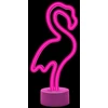 Neoninis LED šviestuvas su stovu FLAMINGO rožinis USB-C FSC-11 Forever Light