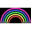 Neoninis LED šviestuvas RAINBOW 5 spalvų FLNE14X Forever Light