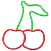 Neoninė LED lemputė CHERRY žalia raudona NNE23 Neolia