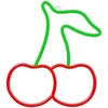 Neoninė LED lemputė CHERRY žalia raudona NNE23 Neolia