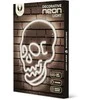 TelForceone Neon PLEXI LED Kaukolė balta FPNE07X Forever Light