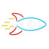 Neoninis PLEXI LED ROCKET daugiaspalvis NNE18 Neolia
