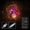 Neoninis ART LED GANGSTA MONKEY daugiaspalvis FLA03 Forever Light