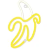 Neoninis LED šviestuvas BANANA baltas geltonas Bat + USB FLNE10 Forever Light