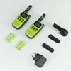 Nešiojama PMR radijo stotelė PNI Decross DC44, 446MHz, 0.5W, 16 kanalų, 800mAh NiMH, 2 vienetų komplektas