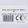 Nešiojama radijo stotelė PNI 3588S, GSM 4G, dviguba kamera, 2,4 colio spalvotas ekranas, Li-Ion 3800 mAh, IP68