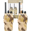Nešiojama radijo stotelė PNI PMR R40 Camo, 2 vnt. komplektas, 0,5 W, 16 programuojamų kanalų, 16 PMR ir 50 CTCSS bei 104 DCS tonų, ASQ, TOT, monitorius, programuojama, 1200 mAh baterijos, įkrovikliai ir ausinės komplekte