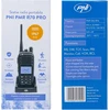 Nešiojama radijo stotelė PNI PMR R70 PRO 446MHz, 0.5W, 99 kanalai, 16 PMR ir 50 CTCSS bei 104 DCS tonai, IP67