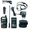 Nešiojama VHF / UHF radijo stotelė CRT FP00 dviejų dažnių juostų 136-174 ir 400-440 MHz, spalva juoda, VOX, 128 kanalai, nuskaitymas (Scan), programuojama, žibintuvėlis, FM radijas, TOT, retransliatorius