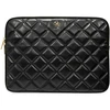 Guess Dėklas kompiuteriui GUCS14ZPSQSSGK 14″ juodos spalvos Quilted 4G