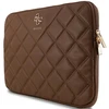 Guess Dėklas kompiuteriui GUCS14ZPSQSSGW 14″ rudos spalvos Quilted 4G