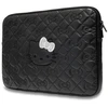 Hello Kitty Dėklas kompiuteriui HKCSZPEKHBPK 14″ juodos spalvos Zip PU Quilted Bows