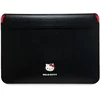 Hello Kitty Dėklas kompiuteriui HKCS14PGHDLMK 14″ juodos spalvos PU Metal Logo