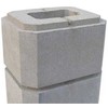 Nežinomas Betonininis tvoros blokelis RTE-20x25x15-K-S