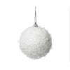 Nežinomas Christmas Tree toy. baltas. 8 cm. plastikas