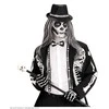 Widmann Nežinomas Kostiumas SKELETON 01158, aukso/juoda, tekstilė, 4 vnt.