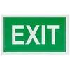 None Nežinomas Lipdukas exit 100x180mm