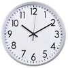 Kmtp Nežinomas Sieninis kvarcinis laikrodis, balta/juoda D30cm
