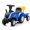None Žaislinis paspiriamas traktorius NEW HOLLAND 658T, mėlynas