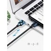 Nikeliu dengtas USB-C kabelis UGREEN 1m juodas