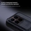 Nillkin CamShield PRO Hard dėklas skirtas Xiaomi 15T Pro Transparent juodos spalvos