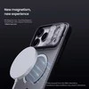 Nillkin CamShield PRO Magnetic Hard dėklas skirtas Apple iPhone 17 Pro Max skaidrus juodos spalvos