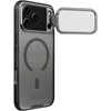 Nillkin CamShield Prop Magnetic dėklas skirtas Apple iPhone 17 Pro Max skaidrus juodos spalvos