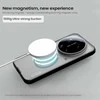 Nillkin Super Frosted PRO Magnetic Back dėklas skirtas Xiaomi 17 Ultra skaidrus juodos spalvos